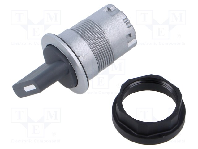 KIERTOKYTKIN - 22MM - ASENNOT: 1 - IP65 - RONDEX-JUWEL - Taulukytkimet, standardi 22mm - JRMGSTB - 1