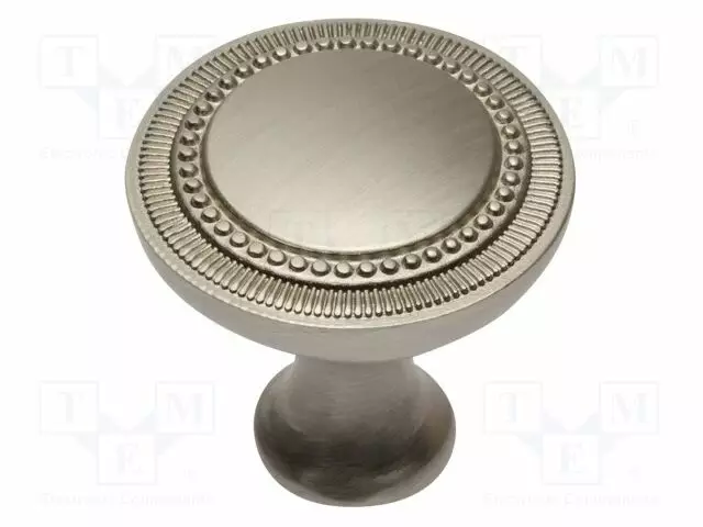KNOB - Ø: 31.5MM - H: 31MM - ALUMINIUM - IMPERIA - PLATING: GALVANIZED - Sormiruuvit ja nupit - GTV-GA-IMPER-1-02B - 1
