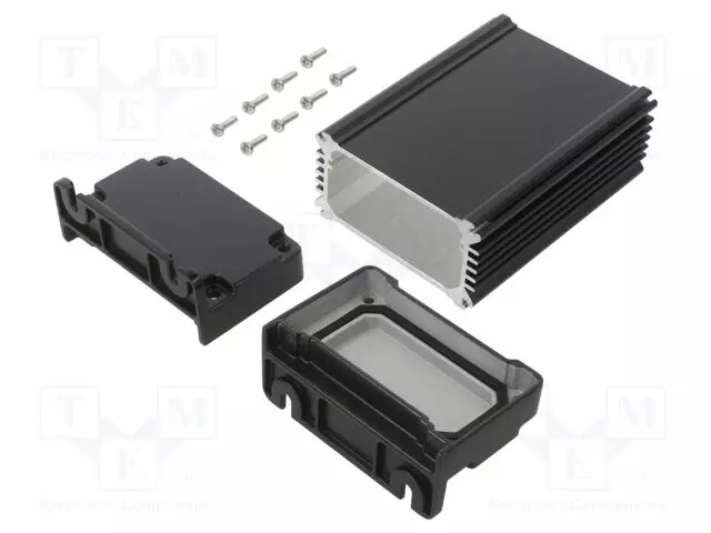 KOTELO: SUOJAAVA - X: 80,8MM - Y: 115MM - Z: 50,8MM - ALUMIINI - IP68 - AW - Häiriösuojakotelot - TKC-AW8-5-12EBB - 1