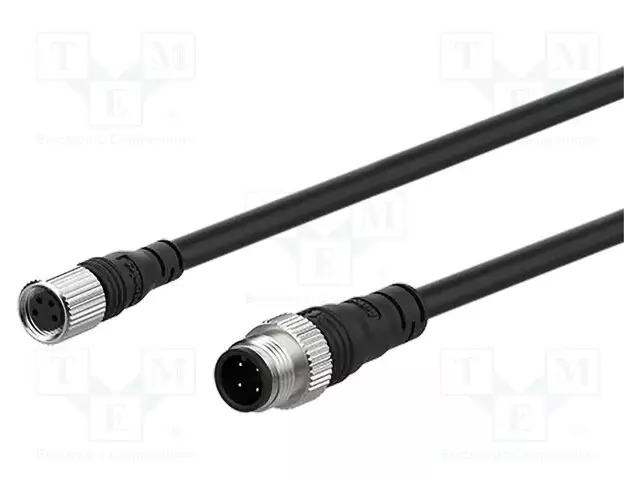 KAAPELI: ANTUREITA/AUTOMATIIKKAA VARTEN - PIN: 4 - 5M - ERISTYS: PVC - Teollisuus anturikaapelit - C1D4-5EB - 1