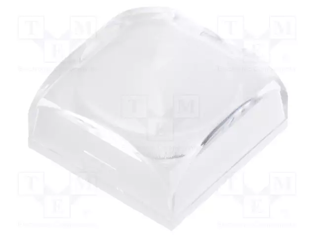 KYTKIMEN HATTU KP-SARJA - 15X15X6,1MM - MUSTA,LÄPINÄKYVÄ - KP - Standardikytkimet - AT3079JB - 1