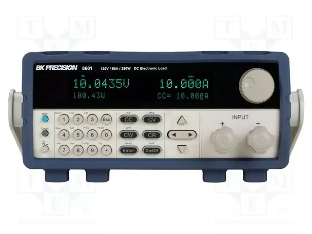ELEKTRONISET KUORMAT - 0÷120V - 0÷60A - 250W - 218X90X387MM - Elektroniset kuormat - BK8601B - 1