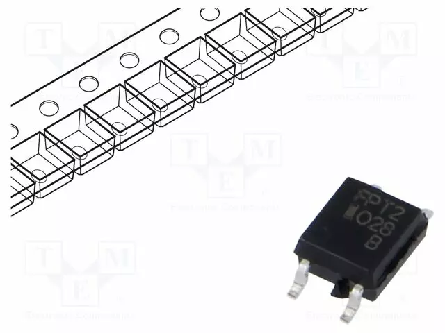 OPTOEROTIN - SMD - CH: 1 - OUT: TRANSISTORILÄHTÖ - UERIST: 3,75KV - DIP4 - Optoerottimet - IS181GB - 1