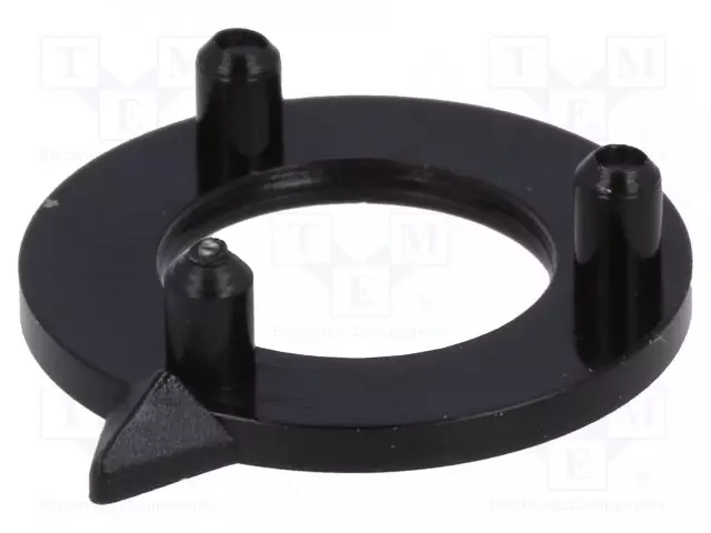OSOITIN - POLYAMIDI - MUSTA - 15MM - -20÷70°C - Potentiometrien nupit - G15W-B - 1