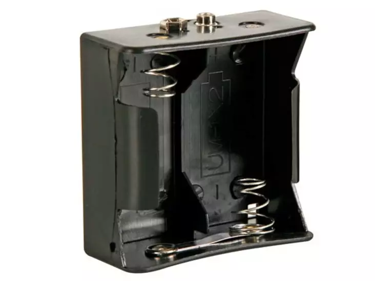 PARISTOKOTELO 2 x D (NEPPARI) - Paristopitimet, liittimet ja tarvikkeet - BH121B - 1