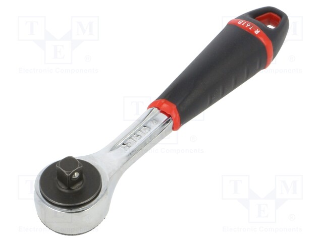 WRENCH: RATTLE - 1/4" - 121MM - TEETH: 72 - Hylsyavaimet - FACOM-R.161BPB - 1
