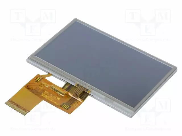 TFT NÄYTTÖ - 4,3" - 480X272 - VALAISTUS: LED - KOOT: 105,4X67,15X4MM - TFT-näytöt - PH480272T017-ZBB - 1