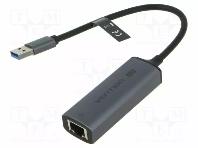 USB ADAPTERI ETHERNETILLE - 10/100/1000/2500MBPS - HARMAA - Tietokonetarvikkeet - muut - CFSHB - 1