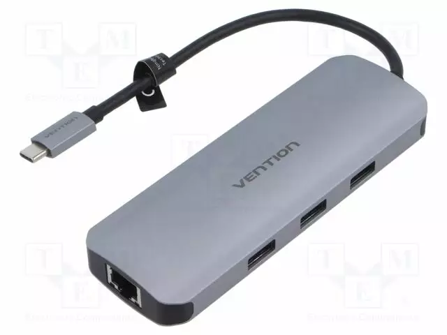USB HUB - OTG,USB 3.0 - PNP - HARMAA - PORTTIEN LUKU: 9 - 0,15M - Tietokonetarvikkeet - muut - TOLHB - 1