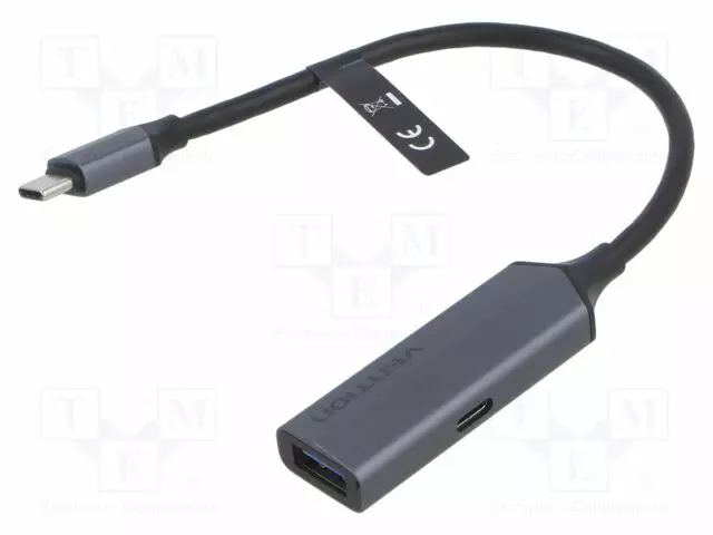 USB HUB - USB A RASIA,USB C RASIA,USB C-PISTOKE - USB 3.2 GEN 2 - Tietokonetarvikkeet - muut - CCAHB - 1