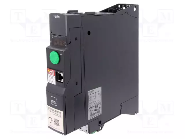 AUTOMAATIOMODUULI: VEKTOR INVERTTERIT - UVIRT: 200÷240VAC - IN: 9 - Yksivaiheiset vaihtosuuntaajat - ATV320U07M2B - 1