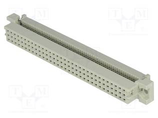 PISTOKE - DIN 41612 - C TYYPPI - NAARAS - PIN: 64 - A+C - IDC - DIN 41.612, DIN 41.617 liittimet - ZDIN-CF-64IDC - 1