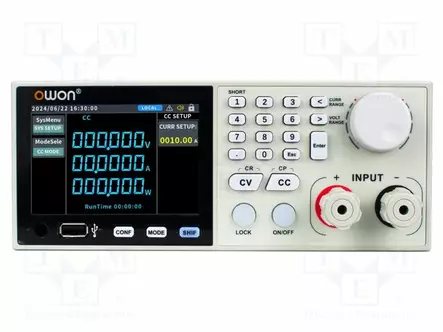 ELEKTRONISET KUORMAT - 0÷600V - 0÷40A - 400W - 215X88X375MM - Elektroniset kuormat - OEL8512C - 1