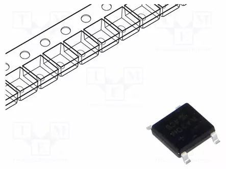 TASASUUNTAUSSILTA: YKSIVAIHEINEN - URMAX: 1KV - IF: 2A - IFSM: 50A - ABS - Tasasuuntaussillat - RABS20M-TSC - 1