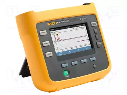 MITTARI: ENERGIALOGGERI - VÄRI,LCD TFT 4,3" - 198X167X90MM - Sähköverkostojen testerit ja mittarit - FLK-1736FPC - 2