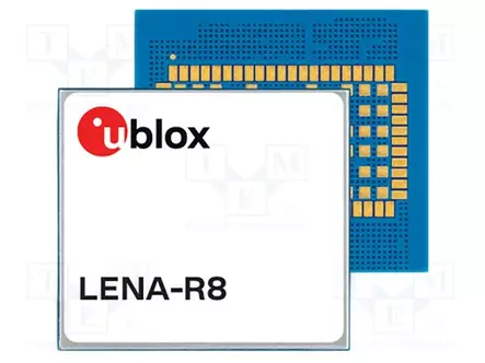 MODUULI: LTE - DOWN: 10MBPS - UP: 5MBPS - LENA-R8 - SMD - 30X27X2,7MM - M2M (GPRS/HSPA/LTE) moduulit - LENA-R8001M10-00C - 2