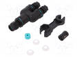 AC LIITIN-RUUVI TERMINAALI - TH399 - 32A - 450V - NAVAT: 3 - AC liittimet ja rungot - THR.399.S3C - 1