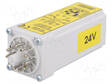 AJASTIN - 15S÷12H - DPDT - 250VAC/8A,24VDC/8A - UVIRT: 24VAC - TRA - IP20 - Aikareleet ja ajastimet - TRAH-24VACDC - 1