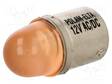 LED LAMPPU - ORANSSI - BA15S - 12VDC - 12VAC - Merkkivalot ja pienoislamput - LO-BA15S-12ACDC - 1