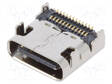 LIITIN: USB C - PISTORASIA - CX - PCB - SMT - PIN: 24 - VAAKASUORA - GEN.2X2 - USB liittimet - CX90B1-24PC - 2
