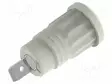 LABORATORY CONNECTOR: 4MM BANANA - SOCKET - 36A - VALKOINEN - INSULATED - Banaanijatkoliittimet - PJP3294-BC - 1