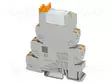RELE: LIITÄNTÄ - SPST-NO - UKELAN: 12VDC - 10A - 10A/250VAC - 10A/250VDC - Elektromagneettiset relesarjat - PLC-RPT-12DC1IC - 1