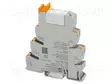 RELE: LIITÄNTÄ - SPDT - UKELAN: 12VDC - 10A - 10A/250VAC - 10A/250VDC - Elektromagneettiset relesarjat - PLC-RPT-12DC21HC - 1