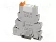 RELE: LIITÄNTÄ - SPST - UKELAN: 12VDC - 6A - 6A/250VAC - 2A/24VDC - IP20 - Elektromagneettiset relesarjat - PLC-RSC-12DC1IC - 1