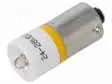 LED LAMPPU - KELTAINEN - BA9S,T10 - 24÷28VDC - MUOVI - -20÷60°C - Merkkivalot ja pienoislamput - 186003B2C - 1
