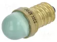 LED LAMPPU - VIHREÄ - E14 - 230VAC - Merkkivalot ja pienoislamput - LG-E14-230AC - 1