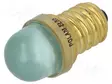 LED LAMPPU - VIHREÄ - E14 - 24VDC - 24VAC - Merkkivalot ja pienoislamput - LG-E14-24ACDC - 1