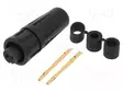 NAARASLIITIN - 7A - 250V - PIN: 2 - EN2 - JUOTETTAVA - SWITCHCRAFT liittimet - EN2C2F20DC - 1