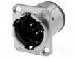LIITIN: XLR - PISTORASIA - UROS - PIN: 5 - SUORA - JUOTETTAVA - 3,5MM - XLR liittimet ja tarvikkeet - E5MSC - 1