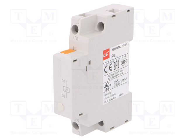 ALIJÄNNITELAUKAISIN - 220/230VAC - SIVU- - Moottorinsuojakytkimet - MMS-RU-220-230VAC - 1