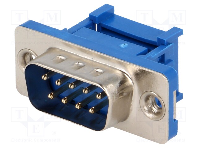 D-SUB LIITIN - PIN: 9 - PISTOKE - UROS - - IDC - UNC 4-40 - 1,27MM - D liittimet - DSF09LC - 1