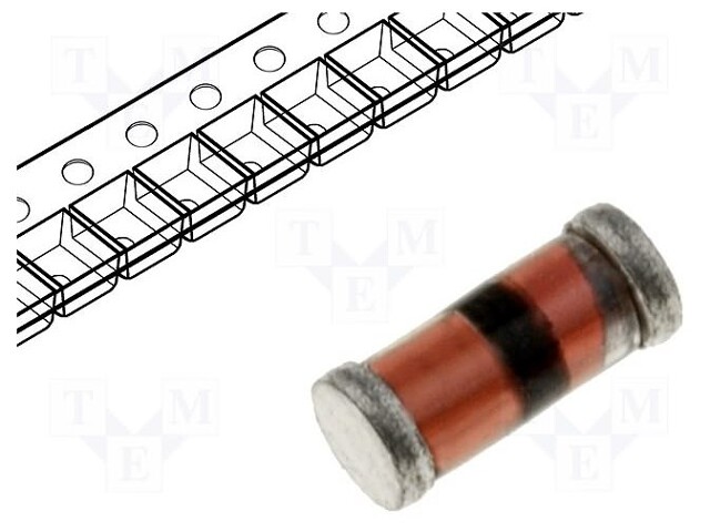 DIAC - 2A - MINIMELF - 28÷36V - SMD - RULLA,TEIPPI - Diacit - DLDB3-DC - 1