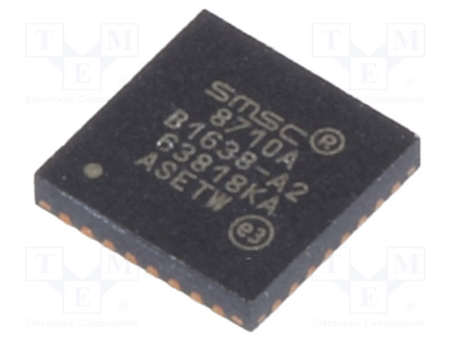 IC: LÄHETIN-VASTAANOTIN - 10/100BASE-T - SQFN32 - 1,62÷3,6V - Mikropiirit - ETHERNET liitäntä - LAN8710AI-EZK-ABC - 1