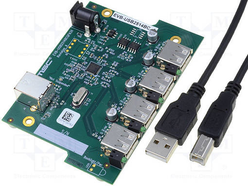 KEHITYSALUSTA - MICROCHIP - Microchip kehityspaketit - EVB-USB2514BC - 1