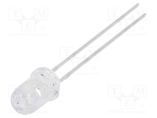 LED - 5MM - KELTAINEN - 1000MCD - 30° - ETUOSA: KUPERA - 2,1÷2,5V - 105MW - Pyöreät LEDit - SSL-LX5093SYC - 1
