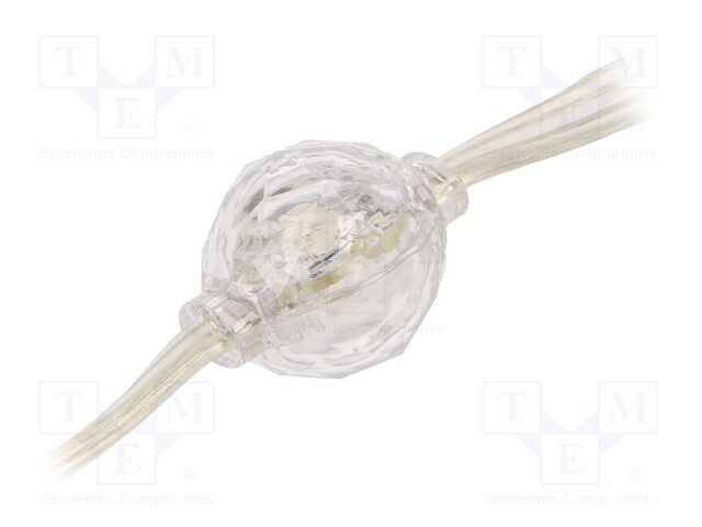 LED - RGB - IP66 - 360° - Ø23MM - OHJAIN: UCS1903 - 12VDC - MOD.MÄÄRÄ: 26 - LED nauhat ja modulit - P023002DB3SC - 1