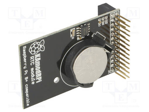 RTC MODUULI - RASPBERRY PI 2,RASPBERRY PI+ - Kehityspakettien lisätarvikkeet - KAMODRPI-RTC - 1