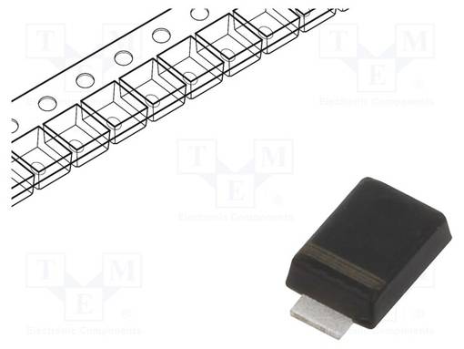 SCHOTTKY TASASUUNTAUSDIODI - SMA FLAT - SMD - 80V - 3A - Diodit - SS38F-DC - 1