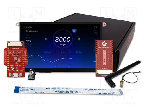 TFT NÄYTTÖ - 9" - 800X480 - 8MBRAM,16MBFLASH - 475CD/M2 - UC: ESP32 - Älykkäät näytöt - SK-ESP32-90C - 1