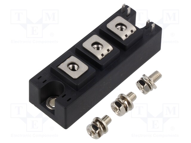 TYRISTORIMODUULI KAKSOISRIVI - 800V - 160A - T2-1 - IFSM: 5KA - Tyristorit ja Triacit - SSKT160-08-SMC - 1