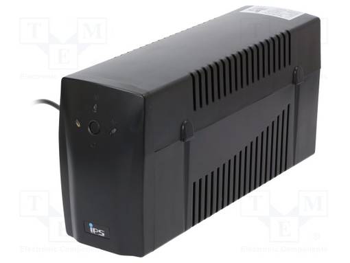UPS VIRTALÄHDE - 360W - 600VA - 230V - SCHUKO X2 - 100X320X165MM - 7AH - UPS ja tietokeneen virtalähteet - TM-LI-0K6-PC - 1