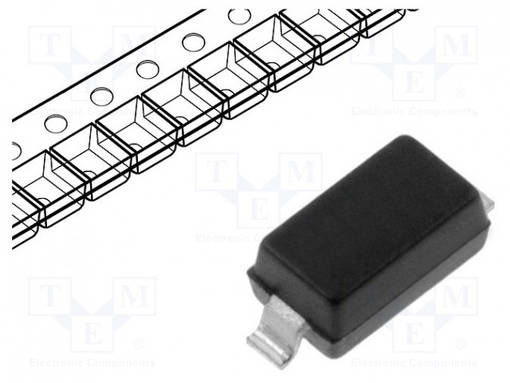 ZENER DIODI - 0,41W - 25V - SMD - RULLA,TEIPPI - SOD123 - Diodit - MMSZ5253B-DC - 1