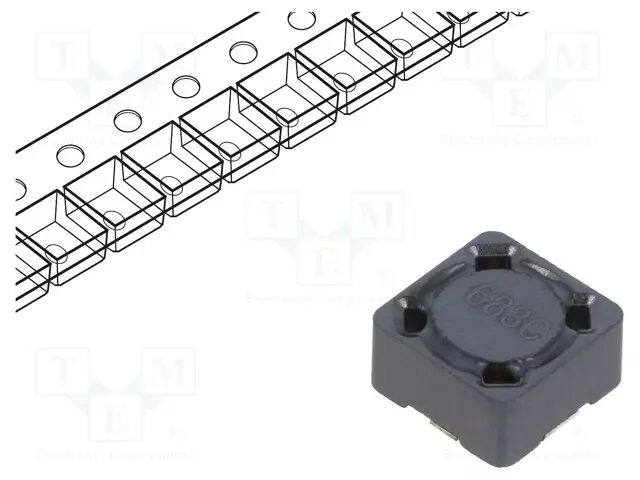 SMD KURISTIN 150UH - 720MA - R:OHM - ±20% - 4600 - -40÷125°C - Kuristimet - 46154C - 1