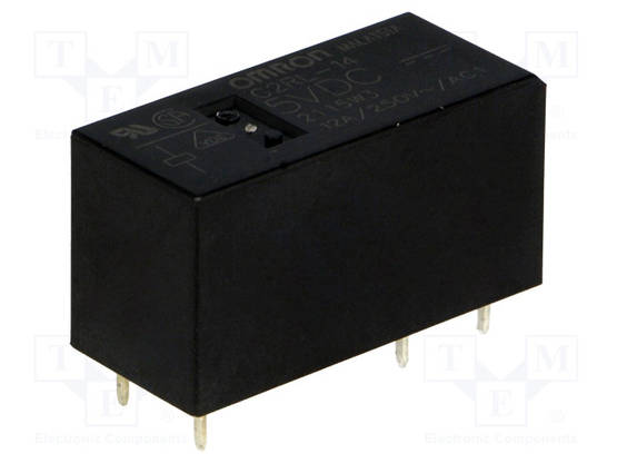 RELE - SPDT - UKELAN: 5VDC - IKOSKETINTEN MAX: 12A - Pienoisreleet - G2RL-14-5DC - 1