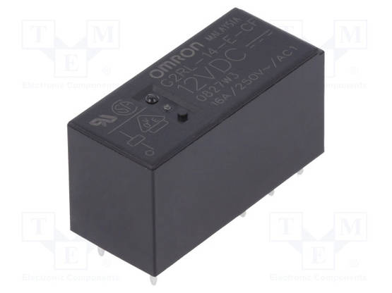 RELE - SPDT - UKELAN: 12VDC - 16A/250VAC - G2RL - Pienoisreleet - G2RL-14-E-CF-12DC - 1