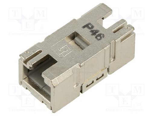 LIITIN - SOVITIN - PIN: 8 - CAT: 6A - SUOJATTU - 8P8C - SUORA - RJ liittimet - IE-BI-RJ45-C - 1